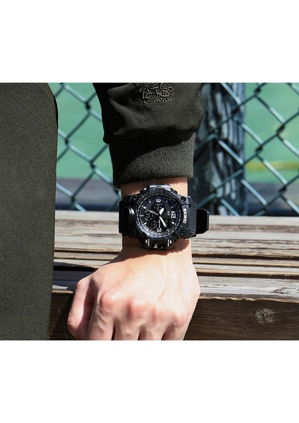 SKMB9822 Spor Izle Yeni Varış Skmei 1155B Spor Dijital Beyaz Renk Erkek Kronograf ve Analog Spor Kol Saatleri Kendi Logonuzu Özelleştirin (Yurt Dışından) indirimleri