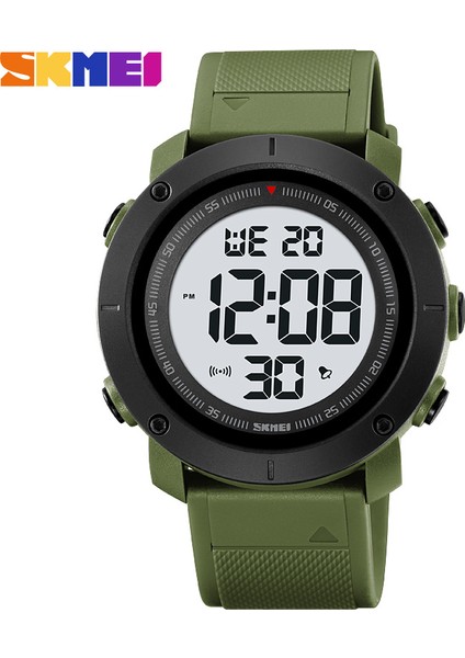 2122.02 Skmei 2122 Popüler Shenzhen Gents Dijital Saat Excel Pu Kayış Aydınlık Çok Fonksiyonlu Spor Saat Tasarımı (Yurt Dışından)