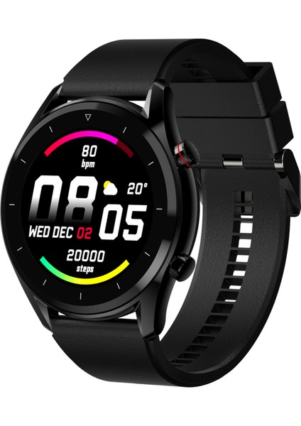 Koyu Gri Ortak 2022 Moda Lagenio 1.39 Amoled Ekran Spo2 IP68 Sağlık Nabız Müzik Çalma Android Erkekler Spor Akıllı Saatler Telefon G9 (Yurt Dışından)