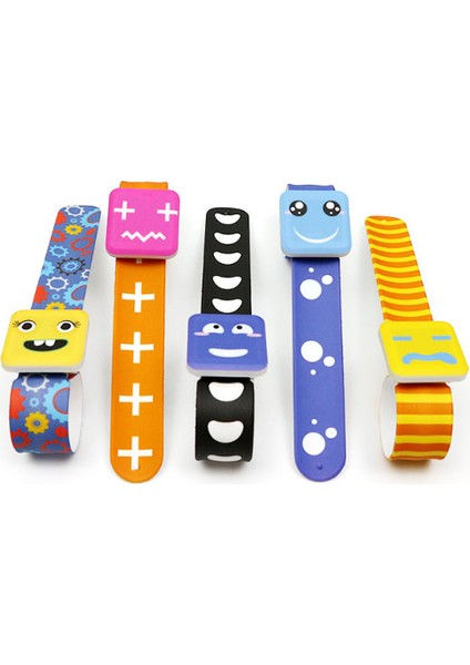 Çok Karikatür 2022 Karikatür Çocuklar Silikon Saat Kayışı Özelleştirilmiş Baskı ile Çocuklar Tarafından Sevilen Komik Tokat Bandı Dijital Saat (Yurt Dışından)