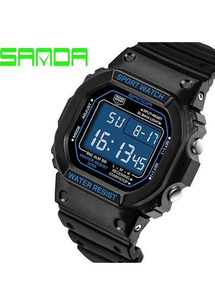 60515JPG Sportwatch Elektronik Saat Popüler Moda Çok Fonksiyonlu Çocuk Spor Dijital Su Geçirmez Akıllı Elektronik Saat (Yurt Dışından)