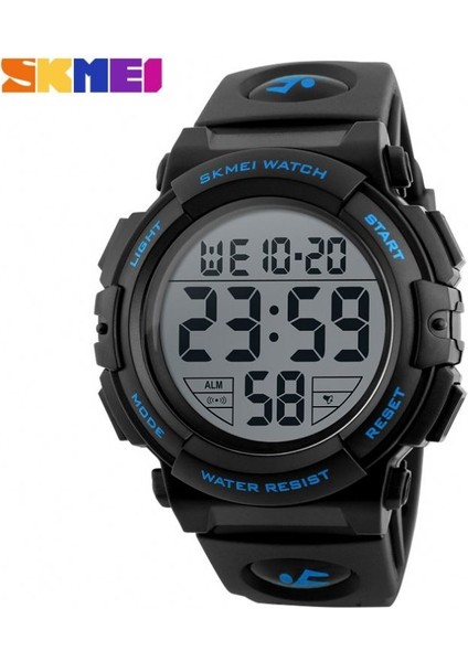 1258.01 Skmei 1258 Şık Gri Erkek Dijital Saat 2019 Kauçuk Kayış Suya Dayanıklı Dijital Ekran Karakter Spor Reloj Izle (Yurt Dışından) modelleri