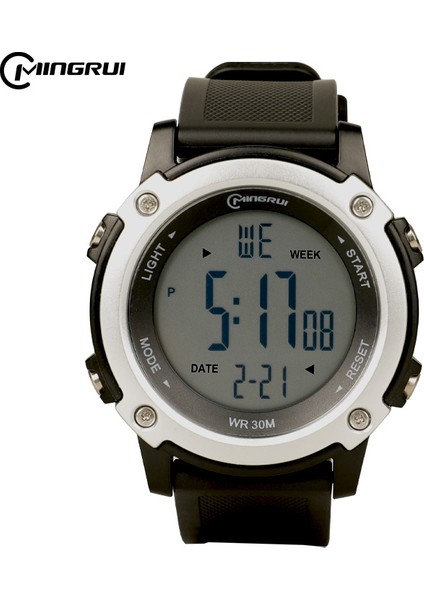C4 Spor Saat Mingrui Marka Erkek Spor Saatler Moda Chronos Geri Sayım Su Geçirmez LED Dijital Kol Saati Relogio Masculino (Yurt Dışından) fiyatları