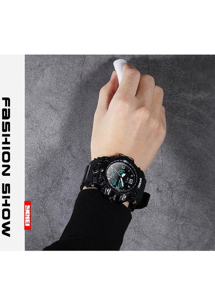 SKMB983007 Spor Izle Yeni Varış Skmei 1155B Spor Dijital Beyaz Renk Erkek Kronograf ve Analog Spor Kol Saatleri Kendi Logonuzu Özelleştirin (Yurt Dışından) fırsatları