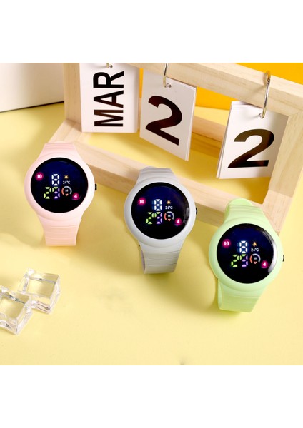 Stil 5 Şekilde Gösterildiği Gibi Erkek Dijital Spor Saat LED Ekran Erkekler Için Büyük Yüz Saatler Su Geçirmez Günlük Kronometre Alarm Basit Reloj Dijital Saat (Yurt Dışından) modelleri