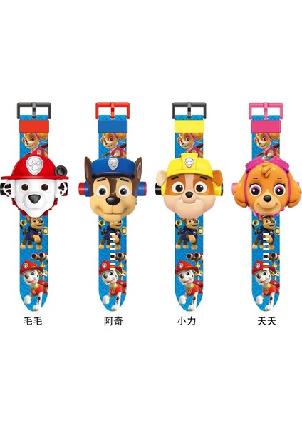 Stil 3 C En Iyi Hediyeler Çocuk Çocuk Örümcek Adam Prenses Pençe Karikatür Öğrenciler Doğum Günü Partisi Dijital Saatler 3D Projeksiyon Projektör Saatler (Yurt Dışından) fırsatları