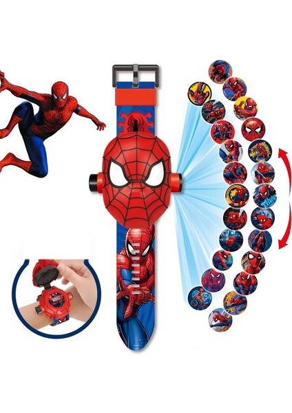 Stil 3 C En Iyi Hediyeler Çocuk Çocuk Örümcek Adam Prenses Pençe Karikatür Öğrenciler Doğum Günü Partisi Dijital Saatler 3D Projeksiyon Projektör Saatler (Yurt Dışından) indirimleri