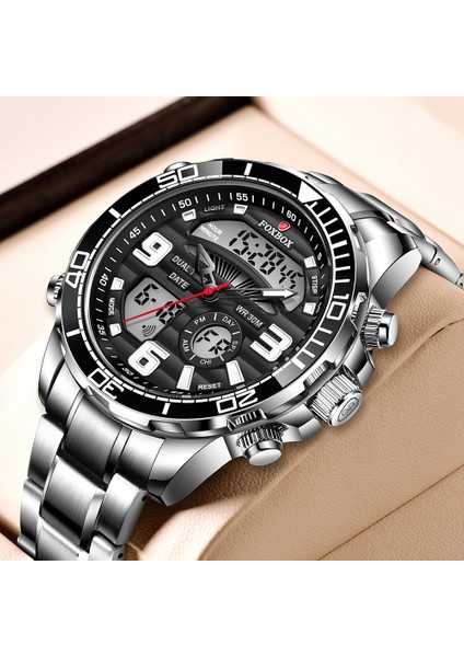 FB0007C Dijital Saat Lige Izle FB0007 Lüks Chronograph Erkek Spor Saatler Erkekler Su Geçirmez Erkekler Için Dijital Saatler Relogio Masculino (Yurt Dışından)