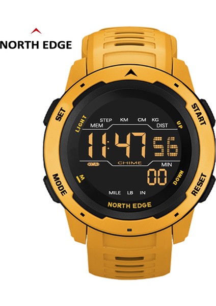 Siyah Spor Izle Kuzey Kenar Mars Moda Model Erkekler Akıllı Bilek Saatler Akıllı Renkli Kasa Izle Çalar Saat (Yurt Dışından)