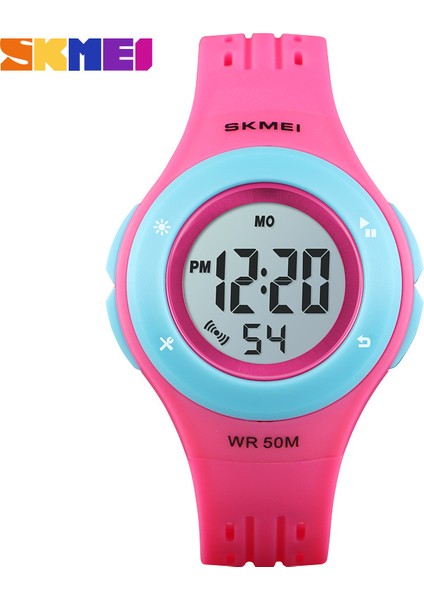 Stil 3 Skmei 1455 Çocuklar Dijital Spor Izle Kauçuk Kol Saatleri Çocuk Kronometre Moda Aksesuarları Saatler (Yurt Dışından)