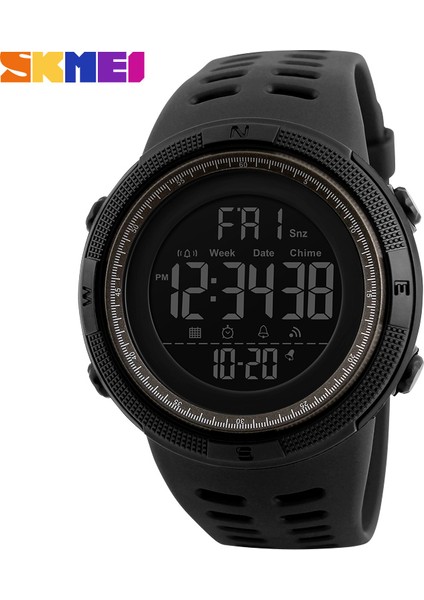 SKMB57011804 Resim Olarak Skmei 1251 En Iyi Klasik Moda Spor Kol Saati Çok Fonksiyonlu 12/24 Saat Erkekler Kadınlar Için LED Saatler Renkli Dijital Saat (Yurt Dışından)