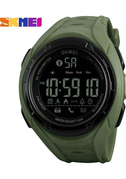 Siyah Skmei Akıllı Saat Erkek Spor Spor Kol Saati (Yurt Dışından) fiyatları