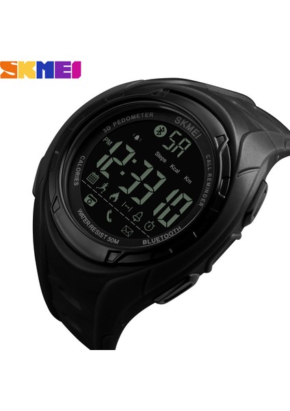 Siyah Skmei Akıllı Saat Erkek Spor Spor Kol Saati (Yurt Dışından) fırsatları