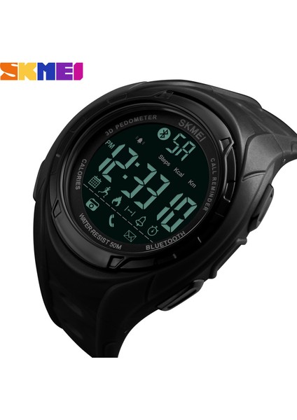 Siyah Skmei Akıllı Saat Erkek Spor Spor Kol Saati (Yurt Dışından) indirimleri