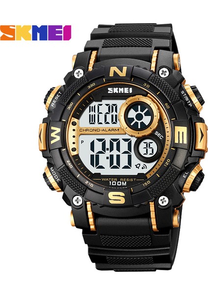 Altın Dijital Saat Skmei 1887 Reloj Deportivo Dijital Saat Erkekler Için Su Geçirmez Açık Dijital Spor Saat (Yurt Dışından)