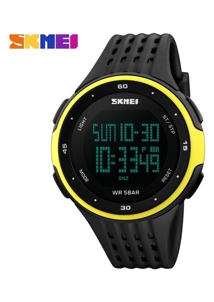 SKMA4808 Erkek Saat Skmei 1219 Sıcak Marka Yeni Spor Kol Saati Tarzı Su Geçirmez LED Spor Kadın Dijital Saat (Yurt Dışından)