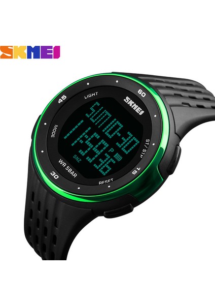 SKMA4808 Erkek Saat Skmei 1219 Sıcak Marka Yeni Spor Kol Saati Tarzı Su Geçirmez LED Spor Kadın Dijital Saat (Yurt Dışından)