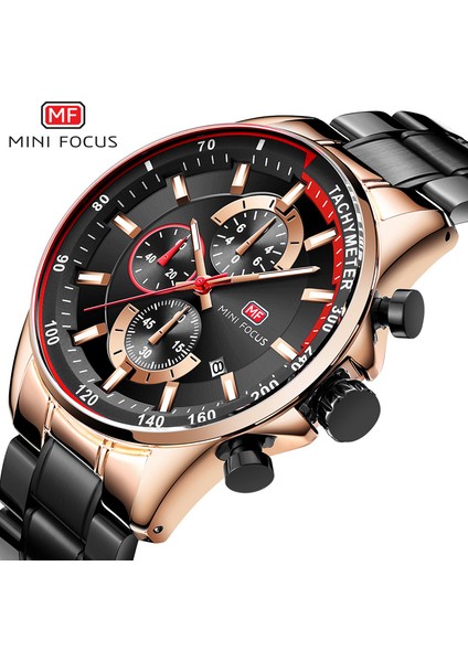 MF9301 Resim Olarak Mini Odak 0218 G Moda Mavi Izle Erkekler Kuvars Saat Metal Kayış Çok Fonksiyonlu Takvim Spor Erkek Saatler Üst Marka Lüks (Yurt Dışından) fırsatları