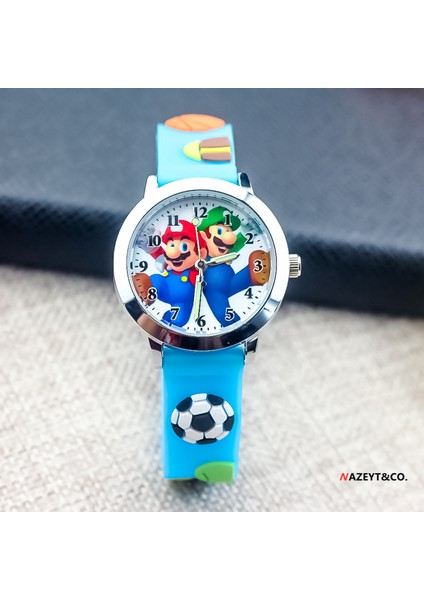 Stil 5 Karikatür Süper Mario Mario Oyunu Çevresel Çocuk 3D Karikatür Silikon Izle Öğrenci Kuvars Izle Güzel Çocuk Hediye (Yurt Dışından) fırsatları