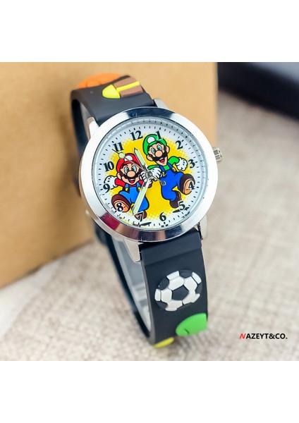 Stil 5 Karikatür Süper Mario Mario Oyunu Çevresel Çocuk 3D Karikatür Silikon Izle Öğrenci Kuvars Izle Güzel Çocuk Hediye (Yurt Dışından) indirimleri