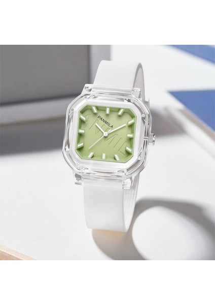 P0618L-ZZ1HHH Unisex Saatler Unisex Silikon Kayış Kız Izle Su Geçirmez Japonya Movt Silikon Deri Kayış Kuvars Izle (Yurt Dışından) fiyatları