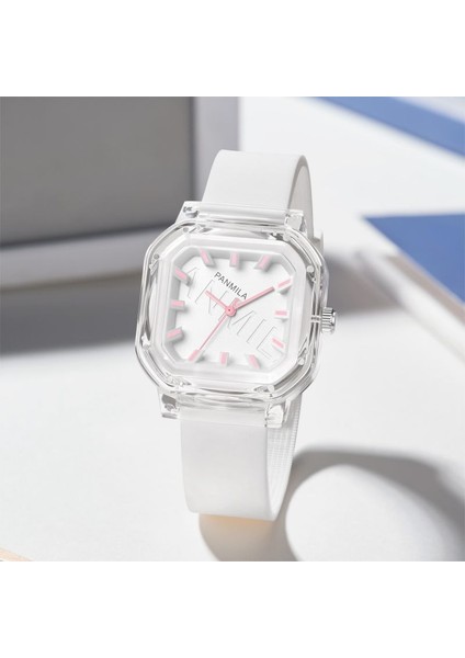 P0618L-ZZ1HHH Unisex Saatler Unisex Silikon Kayış Kız Izle Su Geçirmez Japonya Movt Silikon Deri Kayış Kuvars Izle (Yurt Dışından) modelleri