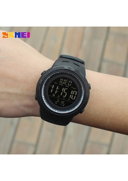 Erkekler-Yeşil Skmei 1251 Izle Erkekler Rahat Açık Spor Su Geçirmez Saatler Erkek Bilek Işlevli Saat LED Dijital Saat Relogio Masculino (Yurt Dışından)