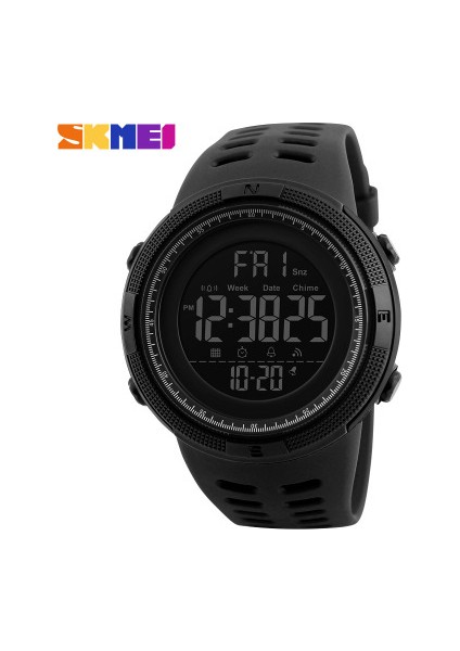 Erkekler-Yeşil Skmei 1251 Izle Erkekler Rahat Açık Spor Su Geçirmez Saatler Erkek Bilek Işlevli Saat LED Dijital Saat Relogio Masculino (Yurt Dışından)
