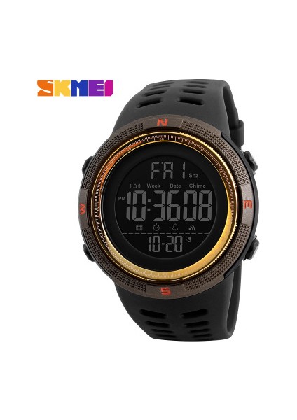 Erkekler-Yeşil Skmei 1251 Izle Erkekler Rahat Açık Spor Su Geçirmez Saatler Erkek Bilek Işlevli Saat LED Dijital Saat Relogio Masculino (Yurt Dışından)