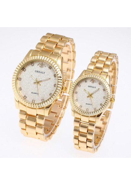 Stil 6 Sevgili Saati Moda Rahat Sevgili Saati Erkek Saatler Top Marka Lüks Kuvars Izle Bayanlar Kuvars Kol Saati Montres Femme (Yurt Dışından)