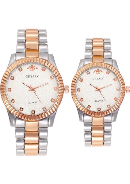 Stil 6 Sevgili Saati Moda Rahat Sevgili Saati Erkek Saatler Top Marka Lüks Kuvars Izle Bayanlar Kuvars Kol Saati Montres Femme (Yurt Dışından)