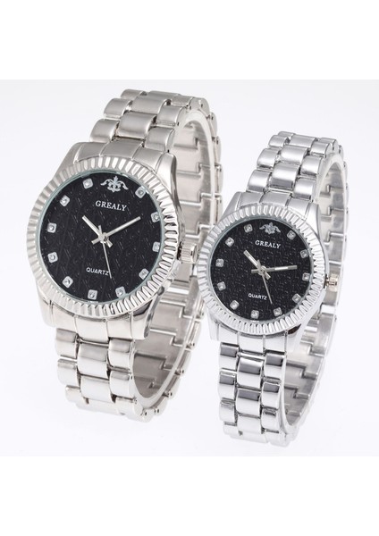 Stil 6 Sevgili Saati Moda Rahat Sevgili Saati Erkek Saatler Top Marka Lüks Kuvars Izle Bayanlar Kuvars Kol Saati Montres Femme (Yurt Dışından)