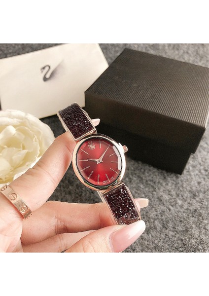 Stil 1 Moda Kuvars Saatler Bilezik Seti Kutusu ile Erkek Spor Iş Saati Takvim Saatler Erkekler Için Reloj Takı Setleri (Yurt Dışından)