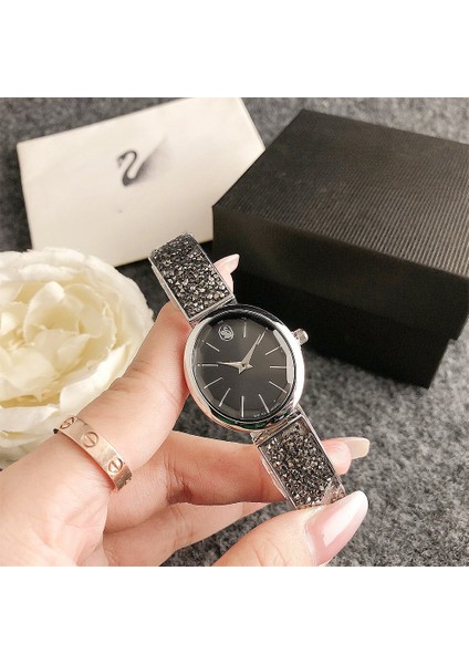 Stil 1 Moda Kuvars Saatler Bilezik Seti Kutusu ile Erkek Spor Iş Saati Takvim Saatler Erkekler Için Reloj Takı Setleri (Yurt Dışından)