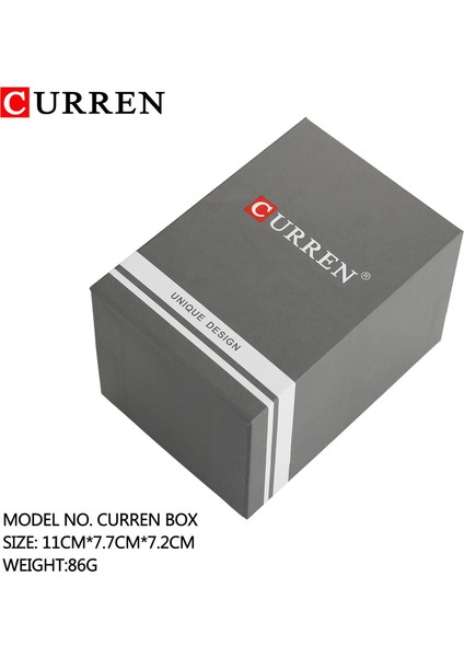Gri Kutu Sıcak Satış Curren 8329 Spor Kuvars Erkek Saatler 54MM Bilek Yeni Kuvars Izle Fabrika Kol Saatleri Satış Erkekler Bilek Kuvars Saatler (Yurt Dışından)