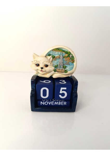 Kedi Masa Duvar Takvimi