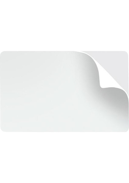 Fargo 82266 Ithal Cr 80 Yapışkanlı Boş Beyaz Kart 100' Lü