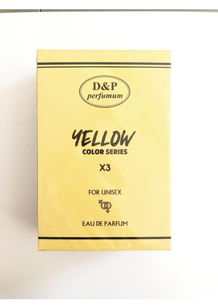 Color Series U-X3 Yellow Unisex EDP 55 ml