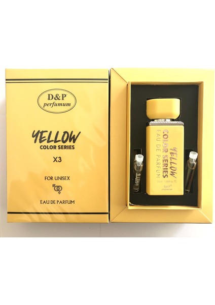 Color Series U-X3 Yellow Unisex EDP 55 ml