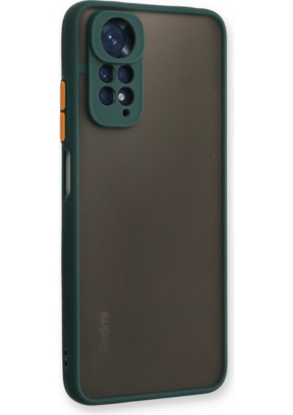 Xiaomi Redmi Note 11 Kılıf Montreal Silikon Kapak - Yeşil 300099