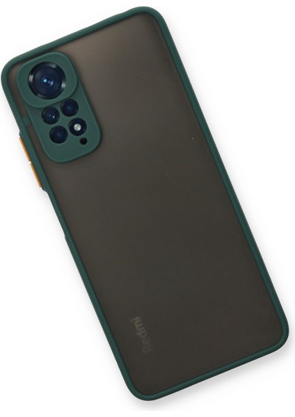 Xiaomi Redmi Note 11 Kılıf Montreal Silikon Kapak - Yeşil 300099