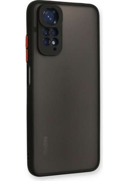 Xiaomi Redmi Note 11S Kılıf Montreal Silikon Kapak - Siyah 300099