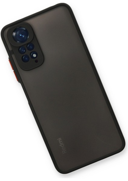 Xiaomi Redmi Note 11S Kılıf Montreal Silikon Kapak - Siyah 300099