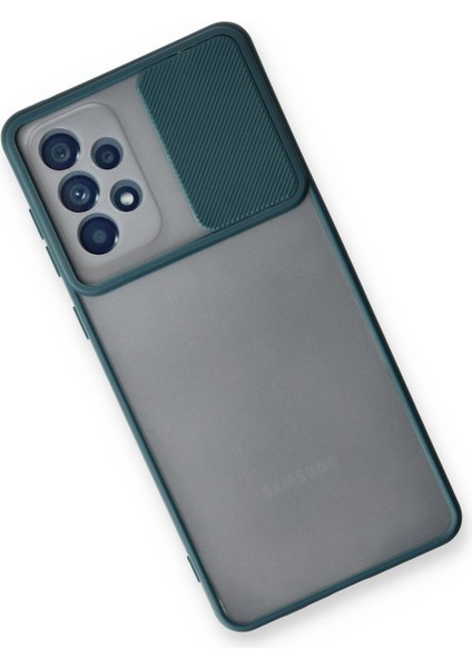 Samsung Galaxy A33 5g Kılıf Palm Buzlu Kamera Sürgülü Silikon - Yeşil 300099 modelleri