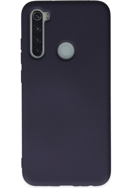 Xiaomi Redmi Note 8 Kılıf Nano Içi Kadife Silikon - Lacivert 300099