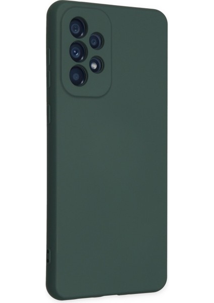 Samsung Galaxy A23 4g Kılıf Nano Içi Kadife Silikon - Koyu Yeşil 300099 fiyatları