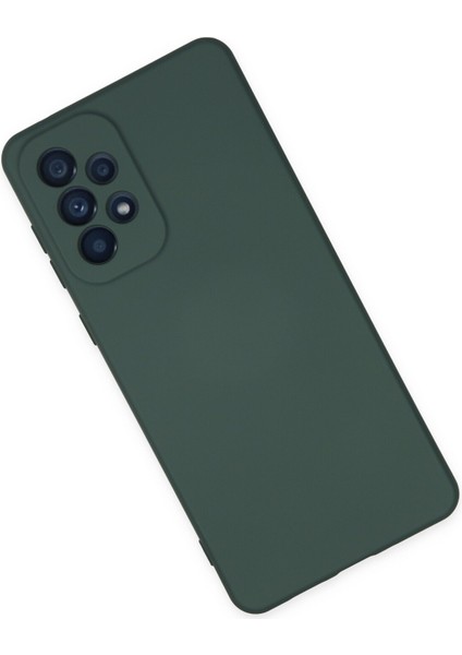 Samsung Galaxy A23 4g Kılıf Nano Içi Kadife Silikon - Koyu Yeşil 300099 modelleri
