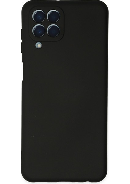 Samsung Galaxy M33 Kılıf Nano Içi Kadife Silikon - Siyah 300099