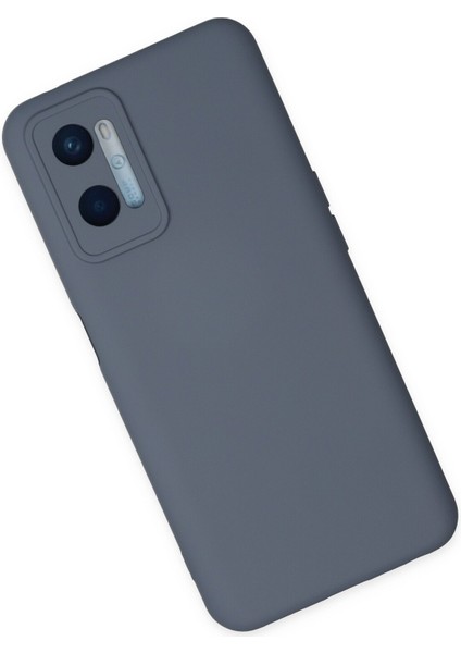 Oppo A96 Kılıf Nano Içi Kadife Silikon - Gri 300099 fiyatları