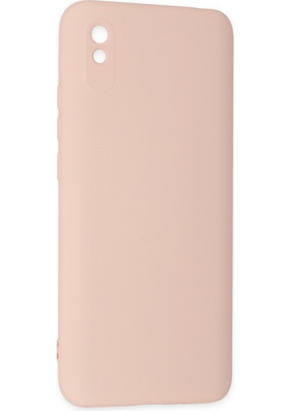 Xiaomi Redmi 9A Kılıf Nano Içi Kadife Silikon - Pudra 300099 modelleri